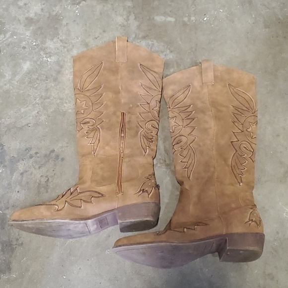 justfab cowgirl boots